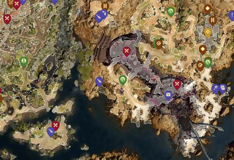 Baldur's Gate 3 Interactive Map .